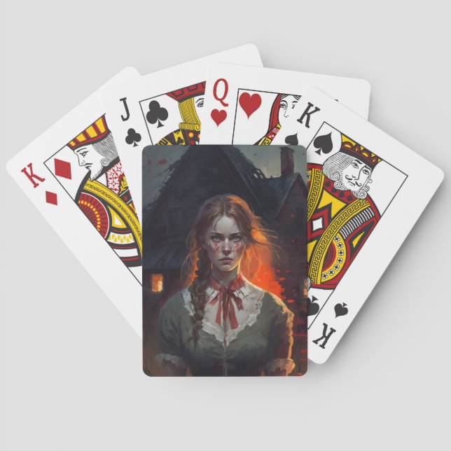 Baraja De Cartas Haunting house (Reverso)