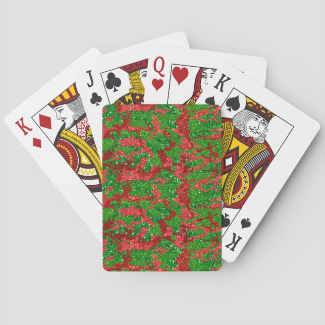 Baraja De Cartas Haus Of Camo Xmas Camuflaje Brillante (Reverso)