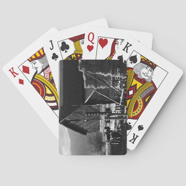 Baraja De Cartas Hay Barn (Reverso)