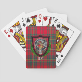 Baraja De Cartas Hay Clan Escocés Tartán & Cresta