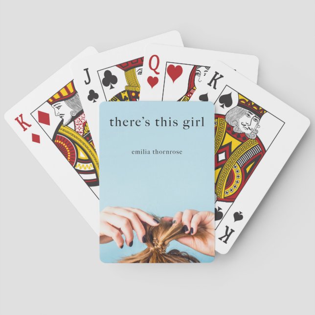 Baraja De Cartas Hay Esta Chica (Reverso)