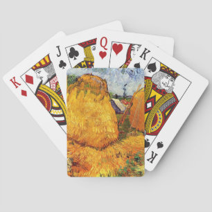 Baraja De Cartas Haystacks en Provenza de Van Gogh.