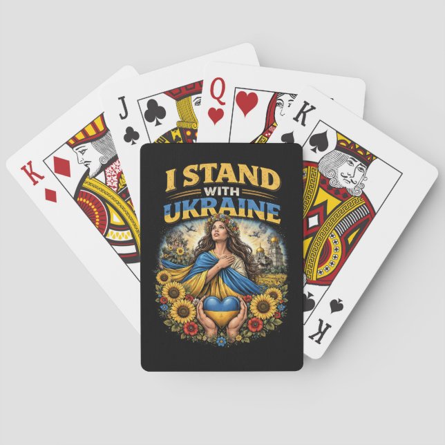 Baraja De Cartas Heart of Ukraine (Reverso)