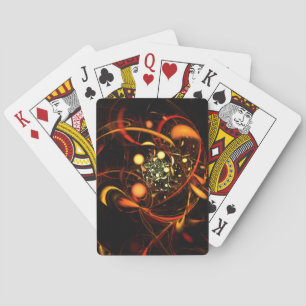 Baraja De Cartas Heartbeat Abstract Art