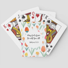 Baraja De Cartas Hebrews 13:25 Poker Cards