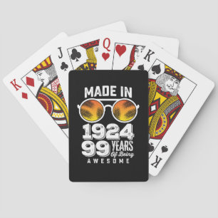 Baraja De Cartas Hecho En 1924 99 Años Siendo Increíble
