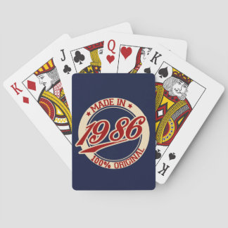 Baraja De Cartas Hecho En 1986
