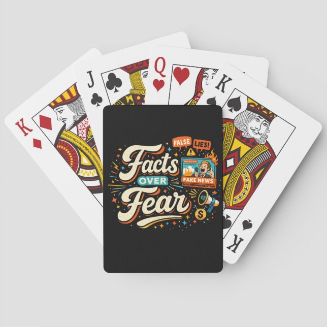 Baraja De Cartas Hechos Sobre el Miedo (Reverso)