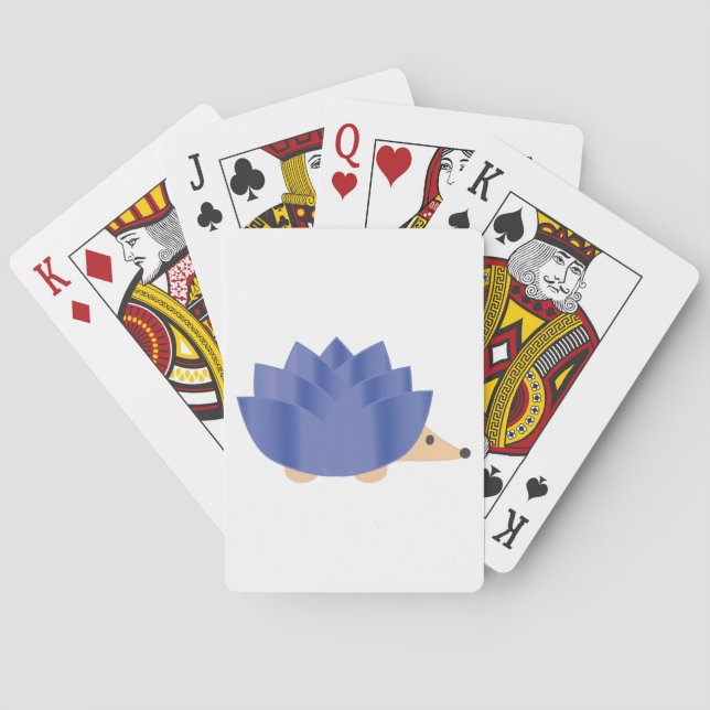 Baraja De Cartas Hedgehog Lotus Flower (Reverso)