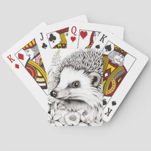Baraja De Cartas Hedgehog Pacífico Natural Prairie Dibujo