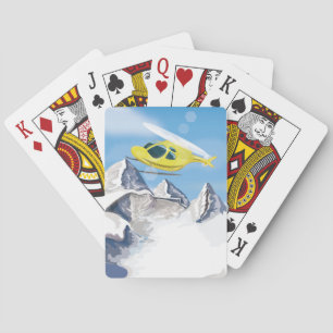 Baraja De Cartas Helicóptero de Rescate