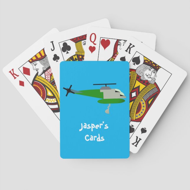 Baraja De Cartas Helitack (Reverso)