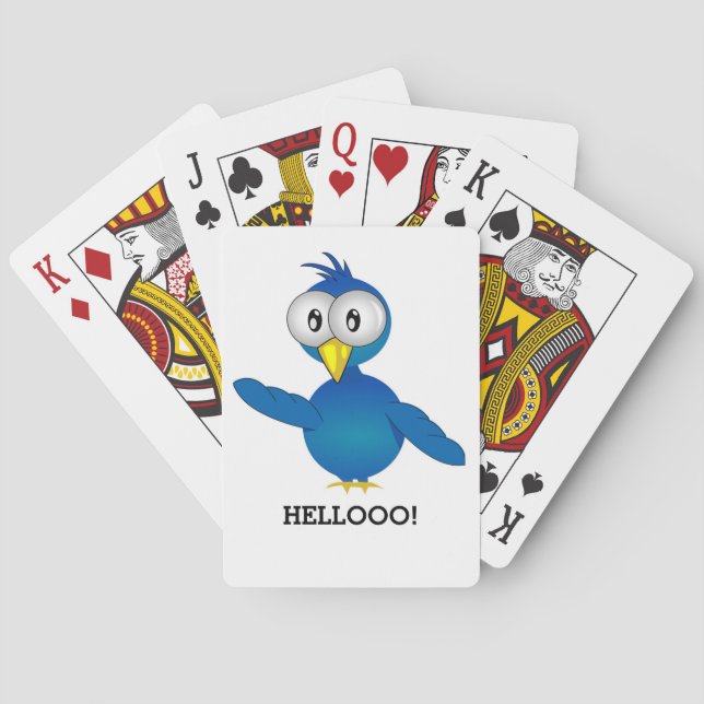 BARAJA DE CARTAS ¡HELLOOO! ¡PÁJARO! (Reverso)