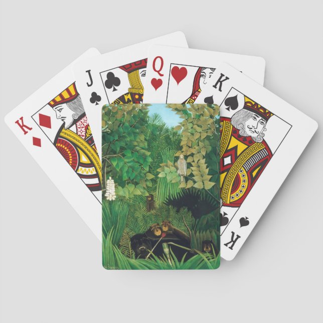 Baraja De Cartas Henri Rousseau (Reverso)