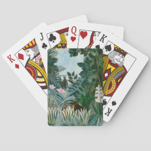Baraja De Cartas Henri Rousseau - La jungla ecuatorial