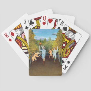 Baraja De Cartas Henri Rousseau - Los jugadores de fútbol
