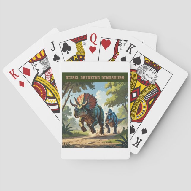 Baraja De Cartas Herbívoro más rápido (Reverso)