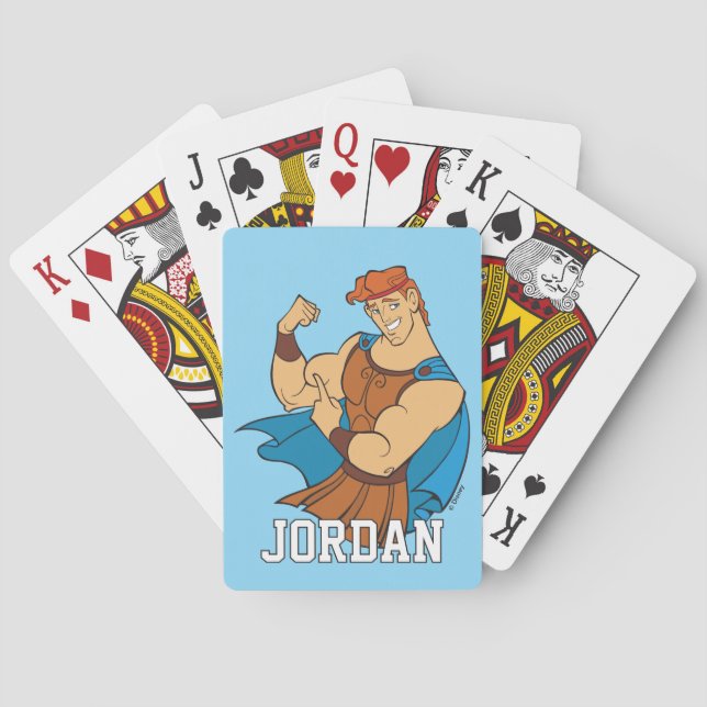 Baraja De Cartas Hercules Bicep Flex Poker Cards (Reverso)