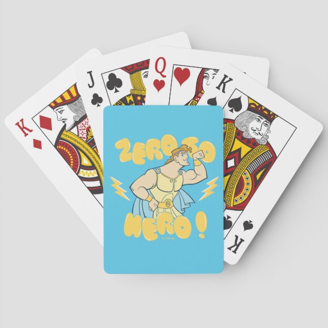 Baraja De Cartas Hercules - Zero to Hero Poker Cards (Reverso)