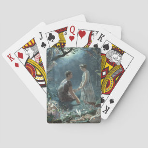 Baraja De Cartas Hermia Lysander & hadas Sueño de una noche de vera