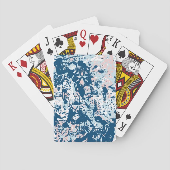 Baraja De Cartas Hermine tachetée (Reverso)