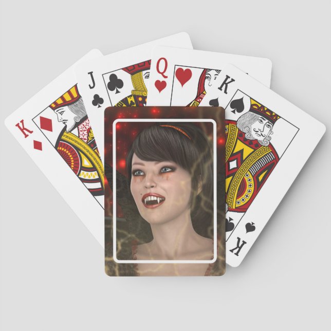 Baraja De Cartas Hermosa bruja (Reverso)