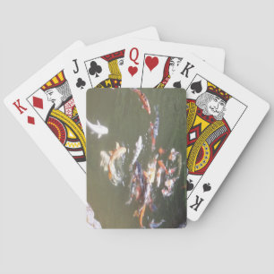 Baraja De Cartas Hermosa cubierta de peces de juguete con tarjetas 