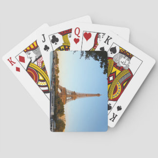 Baraja De Cartas Hermosa Torre Eiffel París Francia