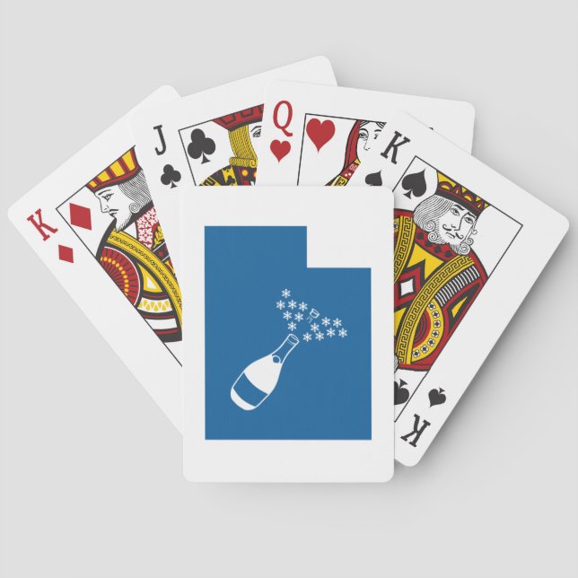 Baraja De Cartas Hermosa Utah (Reverso)