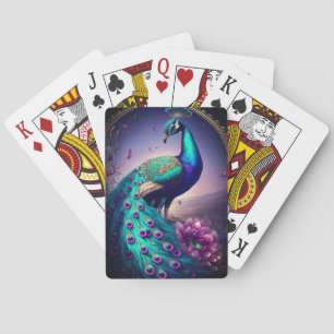 Baraja De Cartas Hermosa vida silvestre de aves de corral