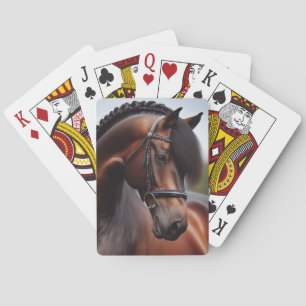 Baraja De Cartas Hermoso caballo toscado