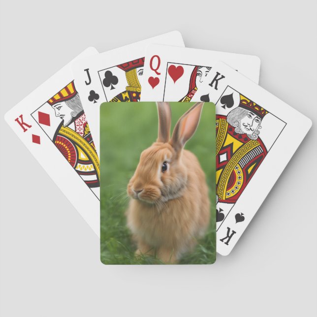Baraja De Cartas Hermoso Conejo (Reverso)