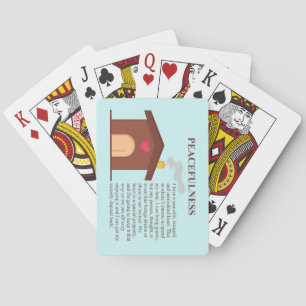 Baraja De Cartas Hermoso Dicho Sobre La Paz