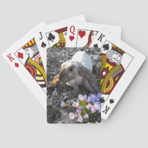Baraja De Cartas Hermoso English Lop con Flores