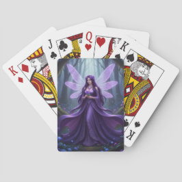 Baraja De Cartas Hermoso Febrero Amethyst Fairy