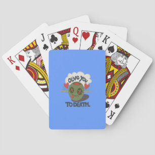 Baraja De Cartas Hermoso Guay I love Africa Art