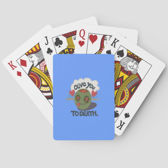 Baraja De Cartas Hermoso Guay I love Africa Art (Reverso)