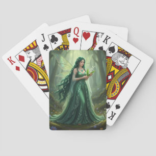 Baraja De Cartas Hermoso Hada de Esmeralda Mayo