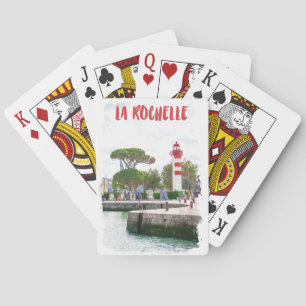 Baraja De Cartas Hermoso viaje en faro de La Rochelle France