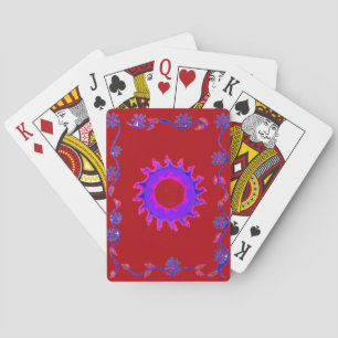 Baraja De Cartas Hermoso y asombroso diseño de arte Mendi con motiv