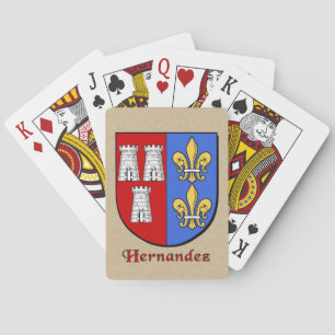 Baraja De Cartas Hernandez Heraldic Shield