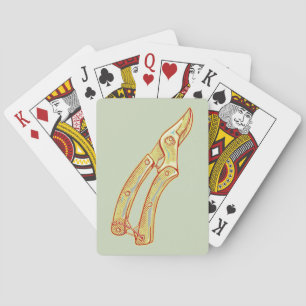 Baraja De Cartas Herramientas de jardinería de secateurs