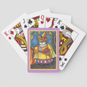 BARAJA DE CARTAS HERRAMIENTAS MÁGICAS Y HALLOWETS, ASISTENTE DE OWL
