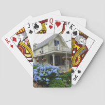 Hidrangeas en la esquina - Viñedo de Martha