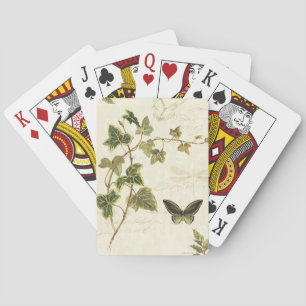 Baraja De Cartas Hiedras y mariposas