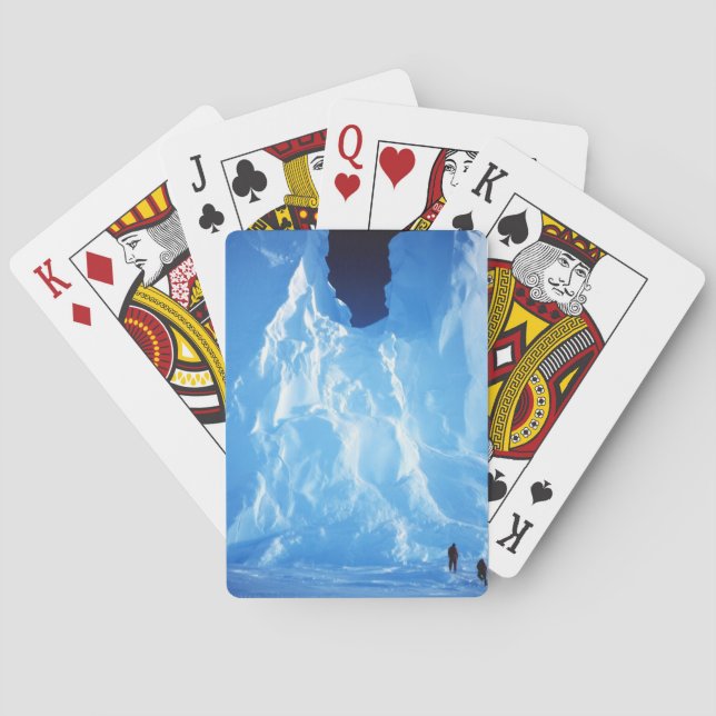 Baraja De Cartas Hielo Antártico (Reverso)