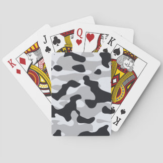 Baraja De Cartas High contrast urban camouflage