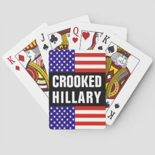 Baraja De Cartas Hillary Clinton torcida