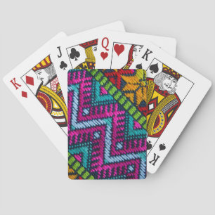 Baraja De Cartas Hilos tejidos por etnias