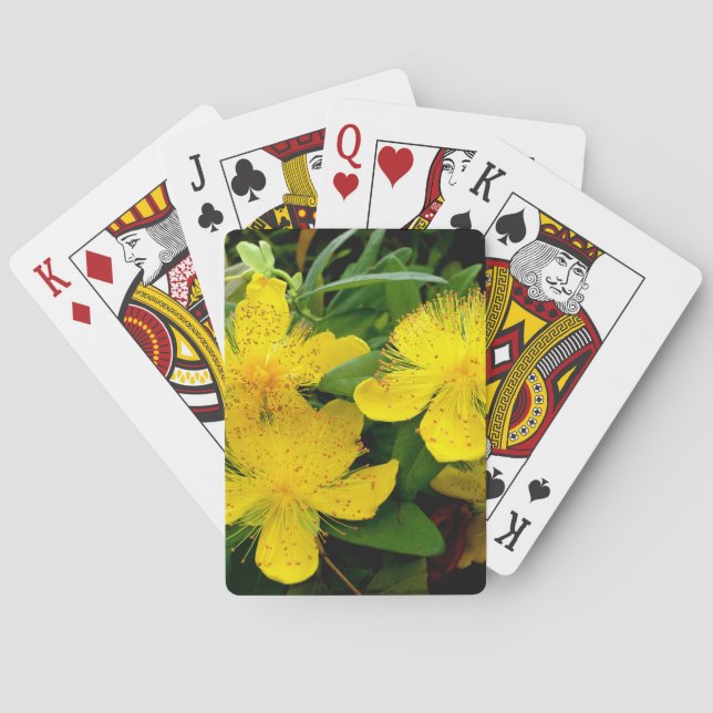 Baraja De Cartas Hipericum calycinum (Reverso)
